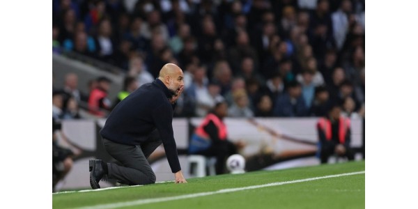 O Tottenham Hotspur não faz nada para mudar a potencial corrida pelo título do Manchester City